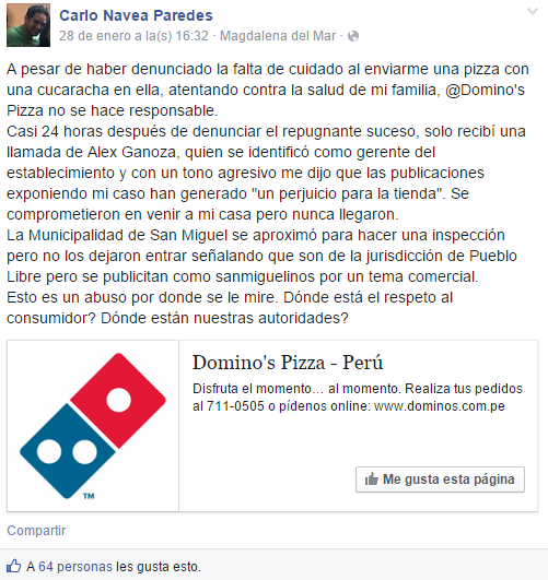 Carlo Navea-Alex Ganoza-Dominos Pizza